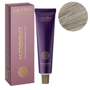 10/71  платиновий блондин коричнево-попелястий Крем-фарба тонувальна для волосся без аміаку, 90мл  Cream hair color KASSIA DEMIRA Professional