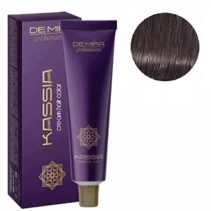 5/0 середьо-каштановий натуральний Крем-фарба для волосся перманентна, 90мл Cream hair color KASSIA DEMIRA Professional