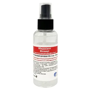 Мікрасепт Універсальний засіб для дезінфекції шкіри, інструментів та поверхонь, 60 мл