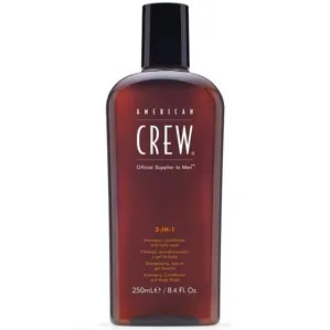 Засіб 3в1 для догляду за волоссям та тілом, 250 мл 3-in-1 Shampoo, Conditioner&Body Wash Hair & Body American Crew