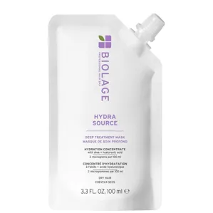 Маска глибокої дії для зволоження сухого волосся з алое вера, 100 мл Deep Treatment Mask HYDRA SOURCE BIOLAGE Hair Spa MATRIX
