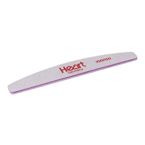 Пилка для нігтів 100/150 грит півмісяць Half Heart