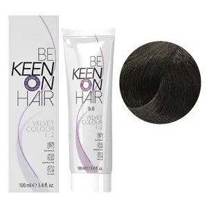 5/0 шатен Перманентна крем-фарба без аміаку, 100 мл VELVET COLOUR KEEN