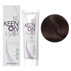 5/75 каштан Перманентна крем-фарба без аміаку, 100 мл VELVET COLOUR KEEN