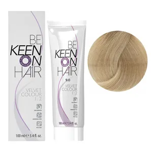 9/0 світлий блондин Перманентна крем-фарба без аміаку, 100 мл VELVET COLOUR KEEN