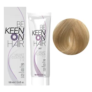 9/3 світло-золотистий блондин Перманентна крем-фарба без аміаку, 100 мл VELVET COLOUR KEEN