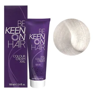 12/11 спеціальний блондин попелястий інтенсивний Стійка крем-фарба для волосся, 100 мл Colour Cream XXL KEEN
