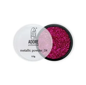 Металева хромована втирка, 0,5 г №04 Metallic Powder ADORE