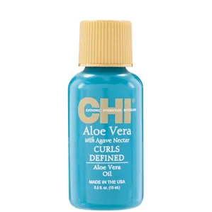 Масло з алоє та екстрактом агави для кучерявого волосся, 15 мл Aloe Vera Oil CHI 