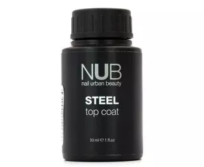NUB STEEL TOP Coat Фініш Сталевий закріплювач для гель-лаку 30мл 