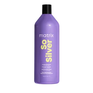 Шампунь для нейтралізації жовтизни волосся, 1000 мл Purple Shampoo So Silver Total Results MATRIX   