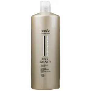 Шампунь для реконструкції пошкодженного волосся з кератином, 1000 мл Shampoo FIBER INFUSION Londa Professional