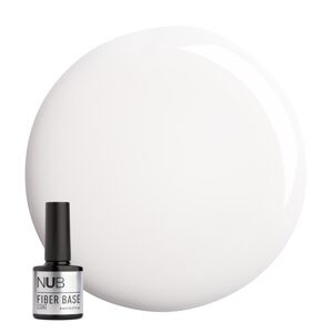 NUB Fiber Base coat Основа з волокнами під гель-лак 8мл №01 MILK