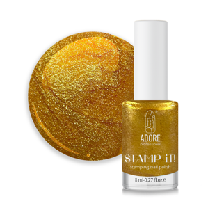 ADORE Stamp It Лак для стемпінга 7,5мл №03 Золото