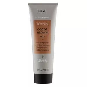 Маска для оновлення кольору коричневих відтінків волосся, 250 мл 44222 COCOA BROWN MASK Color Refresh TEKNIA LAKME
