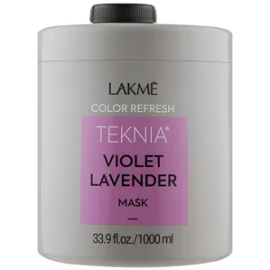 Маска для оновлення кольору фіолетових відтінків волосся, 1000 мл 44281 VIOLET LAVENDER MASK Color Refresh TEKNIA LAKME