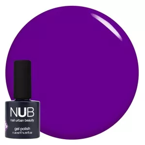 NUB Гель-лак вітражний Glass Gel NUB Nail Urban Beauty 11,8мл № 4 Фіолетовий 
