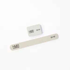 NUB Набір одноразовий Пилка 150/180 грит + Баф 180/240 грит 