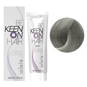 10/11 ультра-світлий інтенсивний попілястий блондин Перманентна крем-фарба без аміаку, 100 мл VELVET COLOUR KEEN