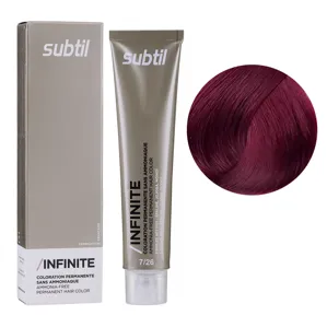 7/26 блондин перламутровий червоний Безаміачна стійка крем-фарба для волосся, 60 мл Permanent Hair Color INFINITE SUBTIL