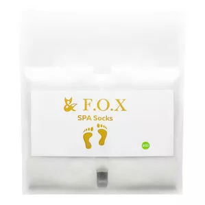 F.O.X Шкарпетки з кремом для SPA педикюру (однор.) 1пара