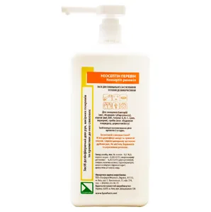 Неосептін Перевін Антисептик для обробки слизової оболонки і шкіри, 1000 мл