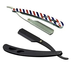 Бритва небезпечна (шаветка) під звичайне лезо (флаг, чорний) TDJ-1 Y.R.E