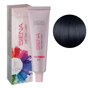 2/1 чорний попелястий Фарба для волосся стійка, 90мл  SIENA Chromatic Save jNOWA Professional 