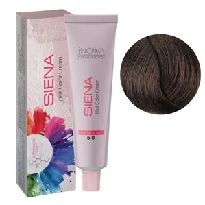 5/0 середньо-каштановий натуральний Фарба для волосся стійка, 90мл  SIENA Chromatic Save jNOWA Professiona