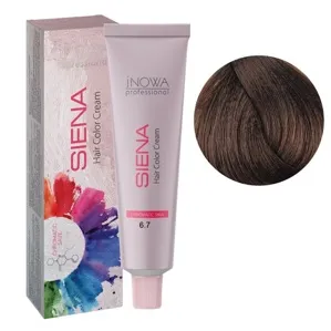 6/7 темний блондин каштановий Фарба для волосся стійка, 90мл  SIENA Chromatic Save jNOWA Professiona