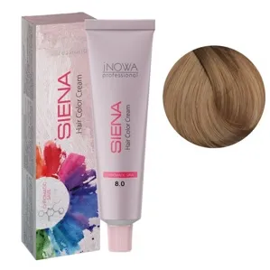 8/0 світлий блондин натуральний Фарба для волосся стійка, 90мл  SIENA Chromatic Save jNOWA Professiona