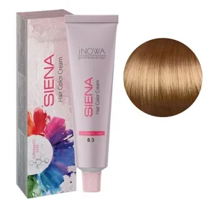 8/3 світлий блондин золотистий Фарба для волосся стійка, 90мл  SIENA Chromatic Save jNOWA Professiona