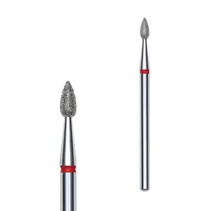 Фреза діамантова КРАПЛЯ ЧЕРВОНА діаметр 2,3 мм / робоча частина 5 мм EXPERT (FA40R023/5) STALEKS PRO