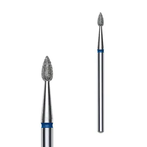 Фреза діамантова КРАПЛЯ СИНЯ діаметр 2,3 мм / робоча частина 5 мм EXPERT (FA40B023/5) STALEKS PRO