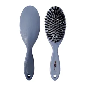 Щітка масажна комбінована (рожева, бузкова) 6603 PROLine