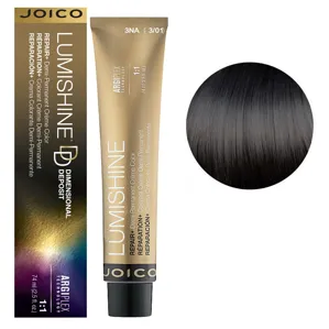 3NA (3/01)  Деміперманентна крем-фарба без аміаку подвійної пігментаціїї, 74 мл Demi-Permanent Color Dimensional Deposit LumiShine  JOICO