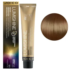 7NW (7/077) Деміперманентна крем-фарба без аміаку подвійної пігментаціїї, 74 мл Demi-Permanent Color Dimensional Deposit LumiShine  JOICO