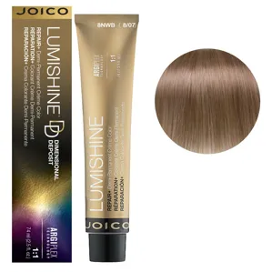8NWB (8/07) Деміперманентна крем-фарба без аміаку подвійної пігментаціїї, 74 мл Demi-Permanent Color Dimensional Deposit LumiShine  JOICO