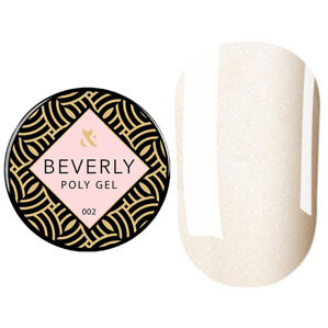 Полі гель з шиммером, 30 мл №002 Poly Gel Beverly F.O.X