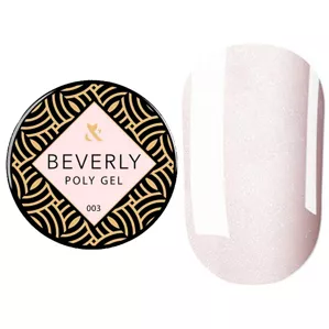 Полі гель з шиммером, 30 мл №003 Poly Gel Beverly F.O.X