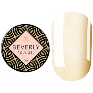 Полі гель з шиммером, 30 мл №004 Poly Gel Beverly F.O.X