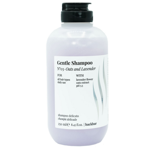 Шампунь 250мл для всіх типів волосся BACK BAR GENTLE SHAMPOO N°03 - Oats and Lavender FarmaVita