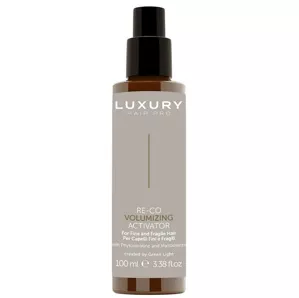 Активатор реконструюючий для о`бєму тонкого і ламкого волосся з фітокератином, 100мл Volumizing Activator RE-CO LUXURY GREEN LIGHT 