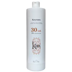 Окисник з кератином 9% (30 Vol), 900 мл Hydrogen Cream Peroxide with Keratin KeyraOX Keyra