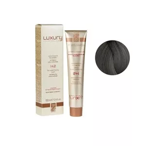 6/111 Темний блондин попелястий екстра інтенсивний Крем-фарба для волосся з білим чаєм та екстрактом орхідеї, 100 мл LUXURY Haircolor GREEN LIGHT