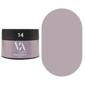 VALERI French  Base  Основа камуфлююча для гель-лаку 30мл №14
