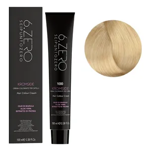 100 Крем-фарба для волосся стійка, 100мл  Hair Color Cream KROMSIDE 6.ZERO Seipuntozero