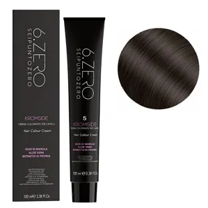 5 Крем-фарба для волосся стійка, 100мл  Hair Color Cream KROMSIDE 6.ZERO Seipuntozero