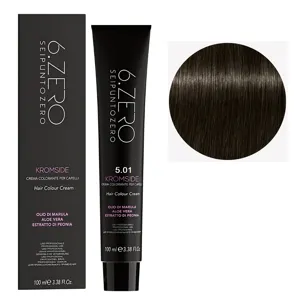 5/01 Крем-фарба для волосся стійка, 100мл  Hair Color Cream KROMSIDE 6.ZERO Seipuntozero