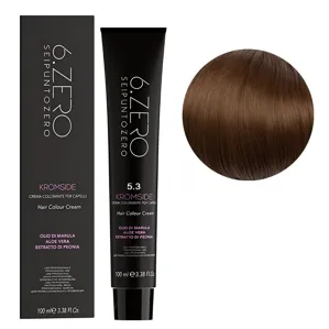 5/3 Крем-фарба для волосся стійка, 100мл  Hair Color Cream KROMSIDE 6.ZERO Seipuntozero